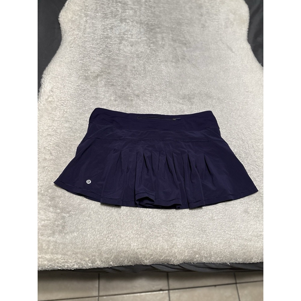 LULULEMON Women's Purple Circuit Breaker Skirt Skort II Size 10